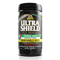 Thumbnail for Absorbine UltraShield Equine Fly Mask, UV Protection, Horse Size Without Ears, Has Removable Nose