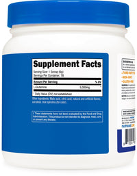 Thumbnail for Nutricost L-Glutamine Powder (500 Grams) (Blue Raspberry)