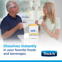 Thumbnail for Thick-It Original Food & Beverage Thickener, Flavorless Powder for Dysphagia (IDDSI), Digestible Swallowing Aid, Easy-to-Mix & Instant Dissolve, Used in Hot & Cold Food, 10 oz Canister