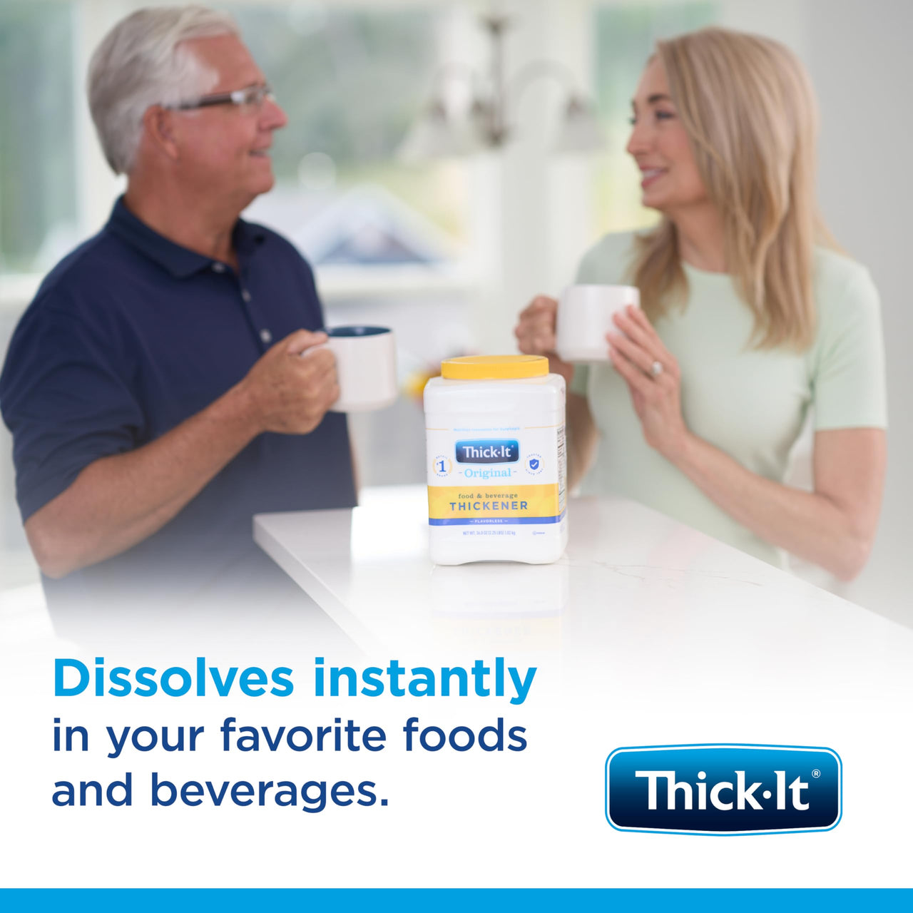 Thick-It Original Food Beverage Thickener Canister, 36 Oz