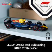 Thumbnail for LEGO Speed Champions Oracle Red Bull Racing RB20 F1 Race Car Model Kits - Building Set for Adults, Ages 18+ with Realistic Features - Red Bull F1 DIY Crafts for Display - Gift Idea for Fans - 77243