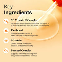 Thumbnail for Torriden CELLMAZING Vita C Ampoule 30ml (1.01 fl.oz.) | Refining Sagging Pores and Skin Texture | 5D Vitamin C, Seaweed Complex, Panthenol | Korean Facial Serum