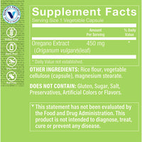 Thumbnail for The Vitamin Shoppe Oregano Extract 450MG, Herbal Supplement that Supports Immune Health (100 Capsules)
