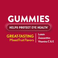 Thumbnail for Ocuvite Eye Vitamin & Mineral Supplement, Gummy Multivitamin for Eyes, Zinc, Vitamin C & E, Lutein & Zeaxanthin Supplements for Vision Support for Adults, 60 Gummies