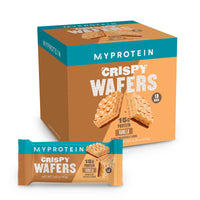 Thumbnail for Myprotein Protein Bars, Crispy Wafers, 15g High Protein Snacks, Box of 10 Vanilla Wafers Packs, Milk & Whey Isolate, Delicious Light & Crunchy Snack Bars