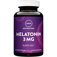 Thumbnail for MRM Melatonin 3 mg - Supports Relaxation & Sleep-Wake Cycle for Men & Women, Non-Habit Forming Capsules, Drug-Free, Vegan, Gluten-Free, Non-GMO Supplement for Adults - 60 Servings