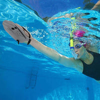 Thumbnail for Contour Swim Paddles Hand, Swim Training Hand Paddles with Adjustable Straps, Swimming Hand Paddles for Women and Men