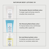 Thumbnail for Naturium Bio-Lipid Restoring Moisturizing Body Lotion with Shea Butter, Fragrance Free, 14 oz