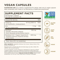 Thumbnail for Solgar Memory Support Brain Dietary Supplement for Memory and Focus, Clinically Studied Nutricog, Vitamin D & Huperzine-A, Nootropic Brain Health Supplement, Healthy Aging Support, 30 Servings