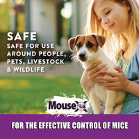 Thumbnail for MouseX 1lb Bag, All-Natural Poison Free, Effective Against All Species of Rats and Mice - EcoClear Products