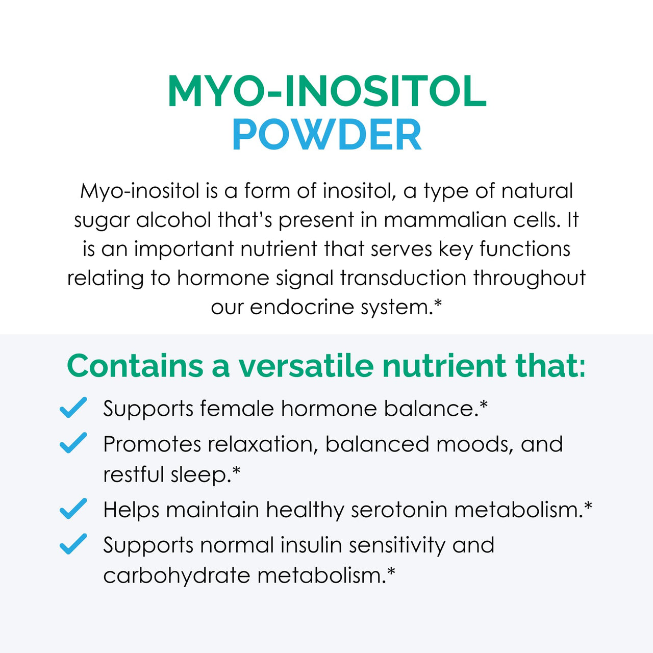 Rootcology by Dr. Izabella Wentz | Myo-Inositol Powder | Inositol Supplement for Mood, Brain Health, and Liver Support | 250g / 345 Servings