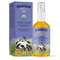Thumbnail for Badger Organic Pregnant Belly Oil - Jojoba & Coconut - 4 oz.
