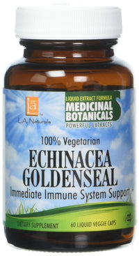 Thumbnail for L A NATURALS Echinacea Goldenseal 60 Vgc, 0.02 Pound