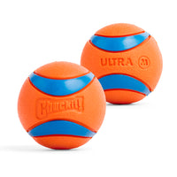 Thumbnail for Chuckit! Ultra Ball Dog Toy - Medium Bouncy Fetch Balls For Dogs 20-60 lbs - Made from Durable Rubber - Floating Water Pet Toys - Size Medium - 2.5-inch Diameter - Pack of 2