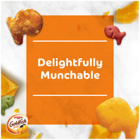Thumbnail for Goldfish Crackers Big Smiles Variety Pack with Cheddar, Colors, and Pretzels, Snack Packs, 30 Ct
