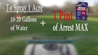 Thumbnail for Whitetail Institute Arrest Max Selective Grass Control Herbicide Specifically Developed for Deer Food Plots, 1 Pint