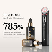 Thumbnail for Medicube Age-R Vita C Pro Ampoule -Vitamin C Serum for Pigmentation, Uneven Skin Tone, and Hydration - Boost Absorption and Radiance by up to 780% with Age-R Booster Pro