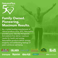 Thumbnail for NaturesPlus GI Natural Total Digestive Wellness - 90 Bi-Layered Tablets - with L-Glutamine, Probiotics, Prebiotics & Enzymes - Gluten Free - 30 Servings