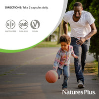 Thumbnail for NaturesPlus Organic Cranberry 500 mg - 60 Capsules - Helps Promote Healthy Urinary Tract - USDA Certified Organic, Vegan, Gluten Free, Non-GMO - 30 Servings