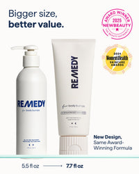 Thumbnail for Remedy KP Body Moisturizer | Keratosis Pilaris and Chicken Skin Treatment with Retinol, Urea, Lactic Acid and Ceramides | Exfoliating and Moisturizing Lotion | By Dermatologist Dr. Shah, 7.7 fl oz