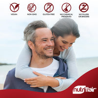 Thumbnail for NutriFlair Premium Berberine HCL 1200mg, 120 Capsules - Plus Pure True Ceylon Cinnamon, Berberine HCI Root Supplements Pills - Immune System - yields an Optimal 8% HCl