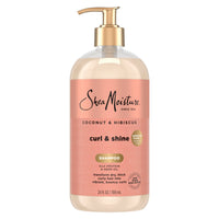 Thumbnail for Shea Moisture Shampoo Coconut and Hibiscus, for Thick, Curly Hair, to Cleanse & Hydrate, 24 Fl oz