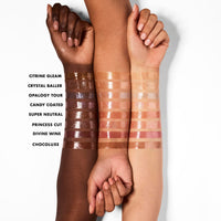 Thumbnail for e.l.f. Glow Reviver Lip Oil, Nourishing and Hydrating with High-Shine Glimmer Finish & Sheer Wash Of Color, Minty Scent, Non-Sticky, Vegan & Cruelty-free, Crystal Baller