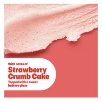 Thumbnail for Dove Moisturizing Strawberry Crumb Cake Body Wash & Scrub Combo, 20oz Wash + 15oz Scrub, Limited Edition, Paraben & Sulfate Free, For Body, Improves Skin Texture, Moisturizes
