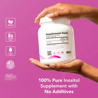 Thumbnail for Theralogix Ovasitol Inositol Powder - 90-Day Supply - Myo-Inositol & D-Chiro Inositol for Hormone Balance & Ovarian Function Support* - NSF Certified - 400 g (180 Servings)