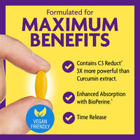 Thumbnail for InnovixLabs Turmeric Curcumin with Black Pepper Extract - High Absorption Turmeric and Curcumin Supplements with BioPerine, C3 Reduct & Curcumin C3 Complex - 100 Time Release Tablets