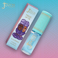 Thumbnail for Juvia's Place Magic Lip Oil - Blue Berries - Smooth, Hydrating w/Vitamin E for Soft, Glossy, Juicy Lips - Infused with Fruit Extracts - Tinted, Shimmering, Lightweight & Non-sticky Lip Oil for Summer