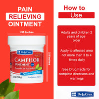 Thumbnail for De La Cruz Cream - Maximum Strength Muscle and Joint Camphor Ointment to Reduce Pain 11% (2.5 oz (Pack of 2))