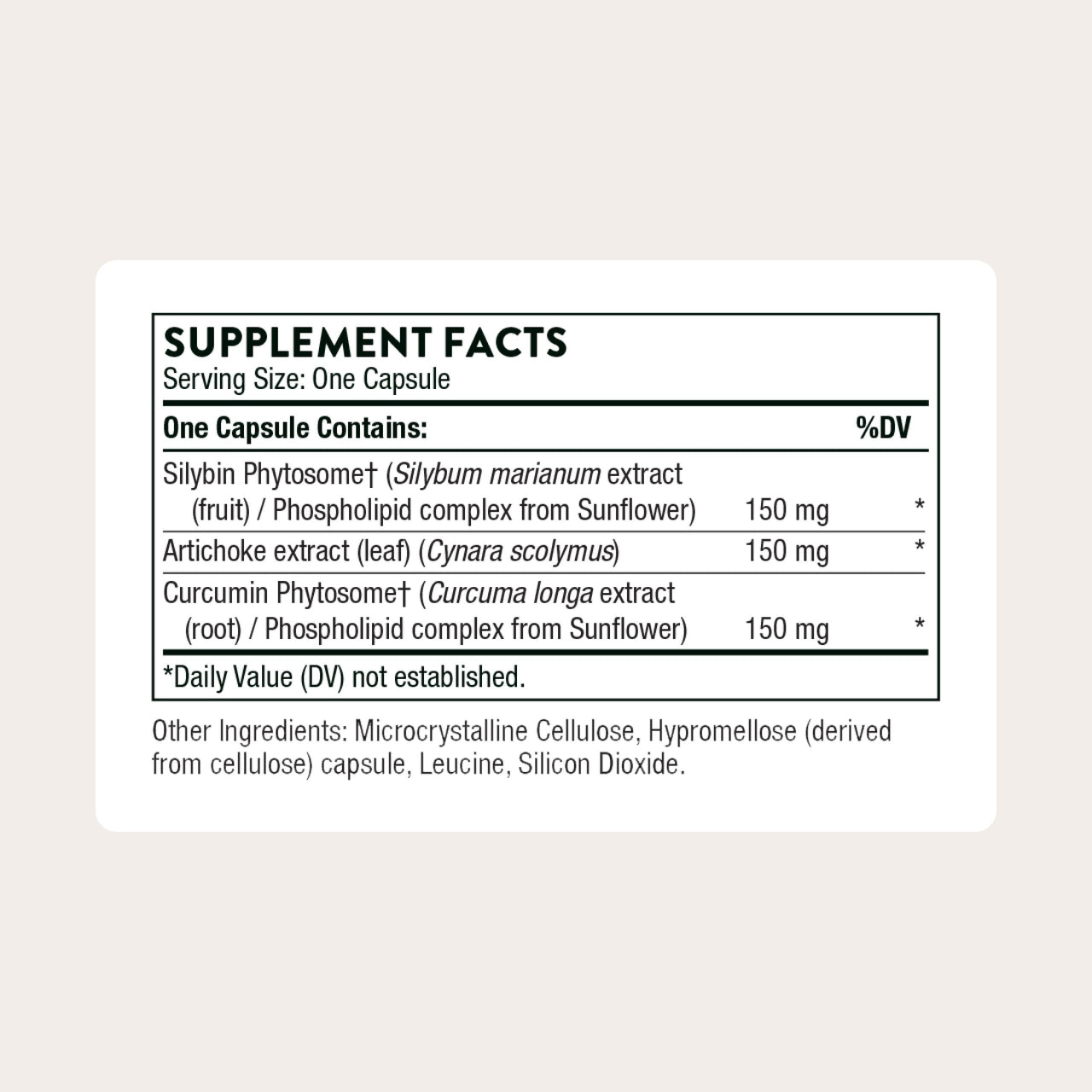 THORNE - S.A.T. - Milk Thistle Complex with Silymarin, Artichoke & Turmeric Extracts for Liver Function & Digestion Support* - Third-Party Certified - Gluten, Dairy & Soy-Free - 60 Capsules