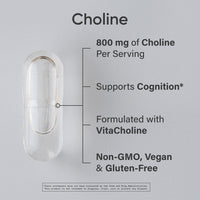 Thumbnail for Sports Research® Liver Support Pack - Extra Strength Choline 800 mg + N-Acetyl L-Cysteine (NAC) 600mg + Vitamin C 1000mg