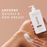 Thumbnail for Native Body Lotion Contains Naturally Derived Plant-Based Moisturizers for Women and Men | Restores Dry Skin, Coconut & Vanilla, 16.5 fl oz