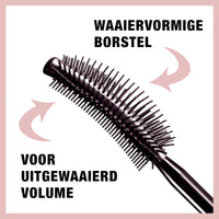 Thumbnail for Maybelline Lash Sensational Washable Mascara, Lengthening and Volumizing for a Full Fan Effect, Very Black, 1 Count