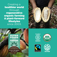 Thumbnail for Navitas Organics Cacao Powder - Cocoa Powder Substitute 1:1, For Hot Chocolate, Baking & More - Regenerative Organic Certified, Non GMO, Fairtrade, Gluten Free, Non-alkalized (24oz. Bag, 113 Servings)