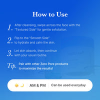 Thumbnail for medicube Toner Pads Zero Pore Pad 2.0 | Dual-Textured Facial Pad for Exfoliation and Pore Care with 4.5% AHA Lactic Acid, 0.45% BHA Salicylic Acid | Ideal for All, Korean Skin Care, 70 Pads (1 Pack)