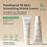 Thumbnail for AXIS-Y Panthenol 10 Skin Smoothing Shield Cream - Daily Facial Moisturizer Barrier Cream for Long Lasting Hydration & Soothing - Vegan Korean Skin Care Face Lotion - 1.69 fl. oz.