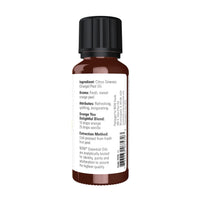 Thumbnail for NOW Essential Oils, Orange Oil, Uplifting Aromatherapy Scent, Cold Pressed, 100% Pure, Vegan, Child Resistant Cap, 1-Ounce