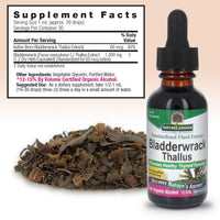 Thumbnail for Nature's Answer Bladderwrack Thallus with Organic Low Alcohol 1 Fluid Ounce | Natural Immune Booster | Supports Digestion | Promotes a Healthy Thyroid