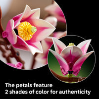 Thumbnail for LEGO Botanicals Magnolia Branches Building Set for Adults, Ages 18+ - Gift for Birthdays - Artificial Flowers for Home Office, Bedroom or Desk Decor - 11510