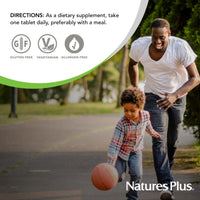 Thumbnail for NaturesPlus Mega B-100 Complex - 90 Sustained Release Vegetarian Tablets - Energy & Brain Booster - Gluten Free - 90 Servings