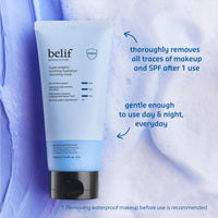 Thumbnail for belif Super Knights - Soothing Hydration Cleansing Mask, 3-in-1 Facial Mask & Cleanser with Hyaluronic Acid, Squalane, Madecassoside | For Dry and Sensitive Skin | Korean Skincare (5.0 fl. oz)