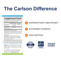 Thumbnail for Carlson - Kid's Super Daily D3+K2, 25 mcg (1,000 IU) D3 & 22.5 mcg K2, Vitamin D Drops with Vitamin K2, Liquid Vitamins, 1000 IU Vitamin D3, Heart & Bone Health, 1-Year Supply, Unflavored, 360 Drops
