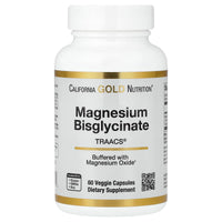 Thumbnail for Magnesium Bisglycinate, High Absorption Albion Minerals, 60 Veggie Capsules