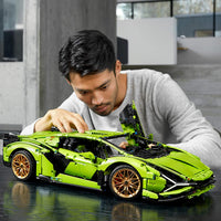 Thumbnail for LEGO Technic Lamborghini Sián FKP 37 Building Sets for Adults - Detailed Lamborghini Model Car Kit for Men & Women, Ages 18+ Years - Display in Room as Decor - 42115