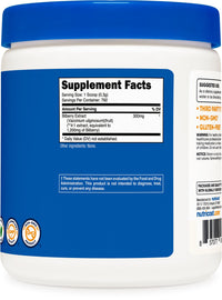 Thumbnail for Nutricost Bilberry Powder 250 Grams - Gluten Free and Non-GMO