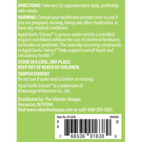 Thumbnail for The Vitamin Shoppe Garlic 600 MG - Cardiovascular Health, Immune Support & Antioxidant Protection (200 Capsules)