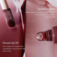 Thumbnail for Summer Fridays Dream Lip Oil - Tinted Lip Oil with Moisturizing Sheer Coverage, High-Shine and Deep Hydration - Non-Sticky Formula for Long-Lasting Softness - Rosewood Nights (0.15 Oz)